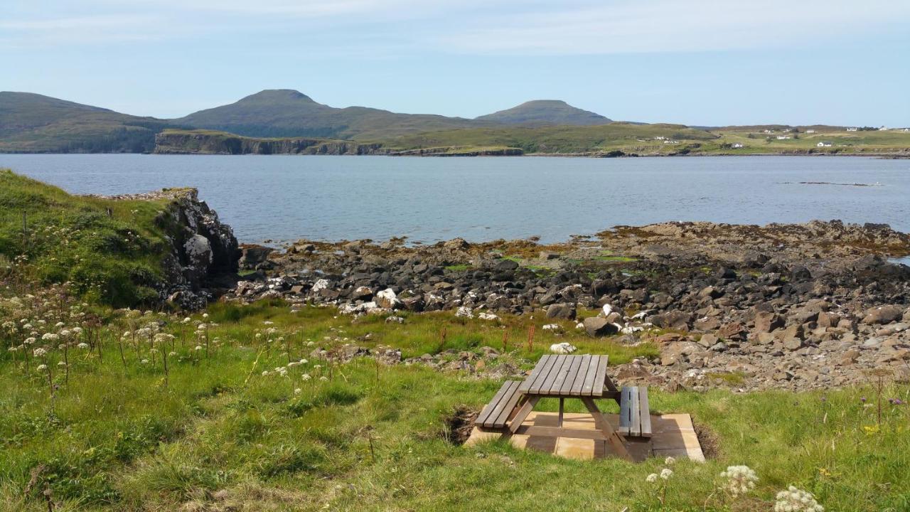 Harlosh Log Cabins Dunvegan  Kültér fotó