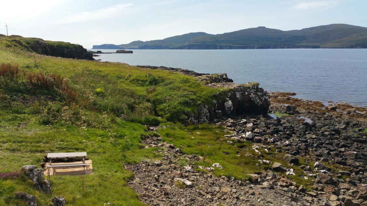 Harlosh Log Cabins Dunvegan  Kültér fotó