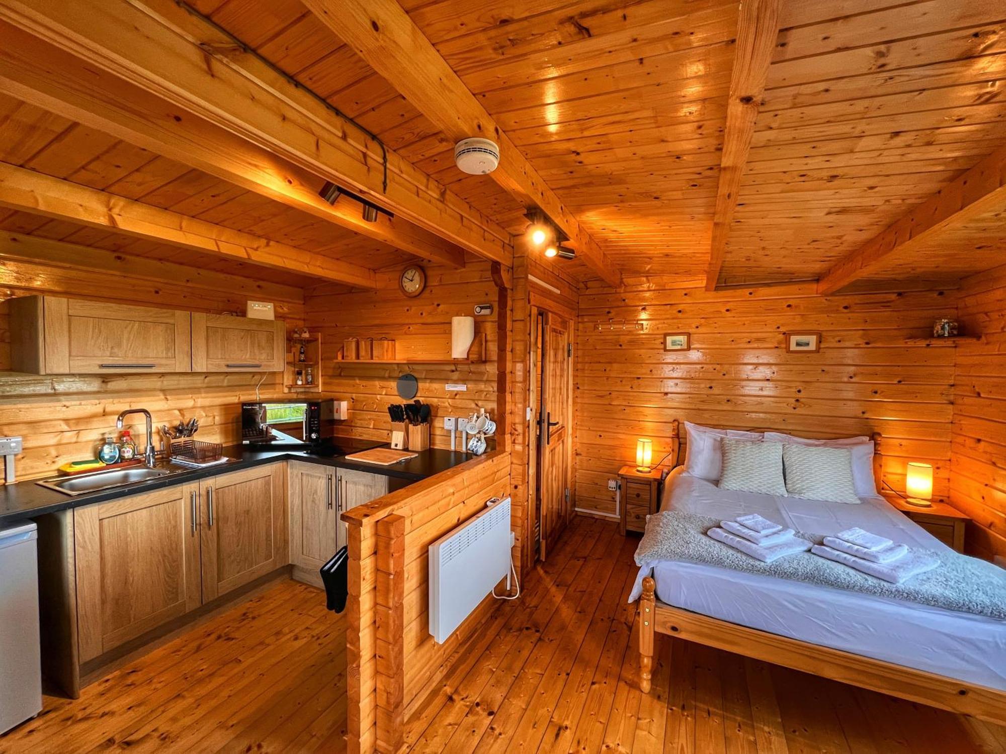 Harlosh Log Cabins Dunvegan  Szoba fotó